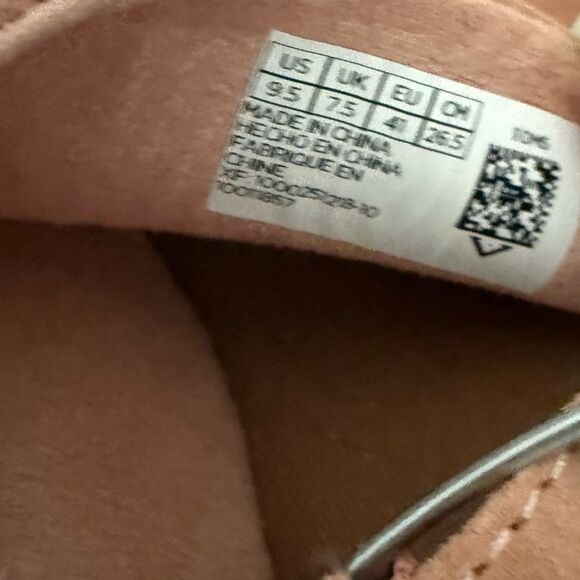 Toms Women's Blush Pink Suede Espadrille Wedge Sandal - Picture 6 of 11